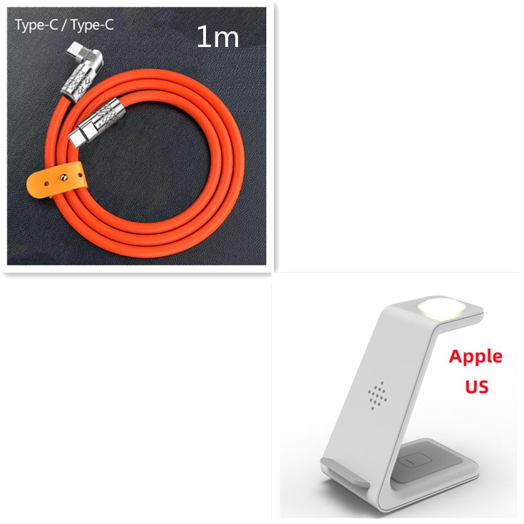 Station de Charge 3 en 1 Sans Fil Rapide