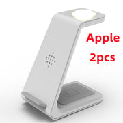 Station de Charge 3 en 1 Sans Fil Rapide