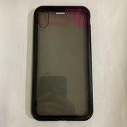 Coque Téléphone Anti-Espion Magnétique avec Verre de Confidentialité