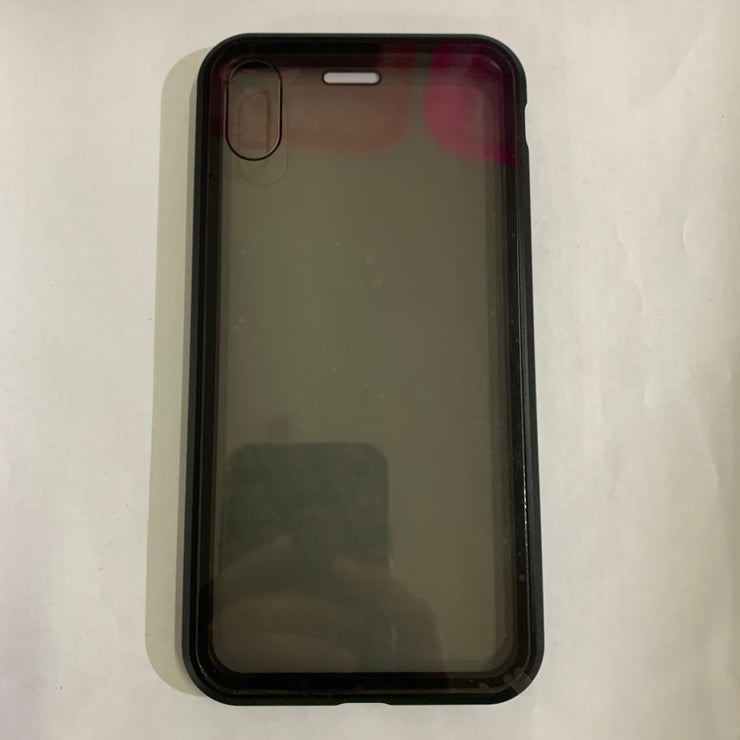 Coque Téléphone Anti-Espion Magnétique avec Verre de Confidentialité