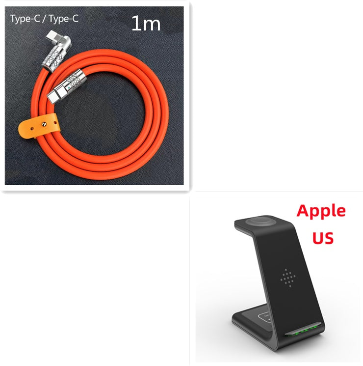 Station de Charge 3 en 1 Sans Fil Rapide
