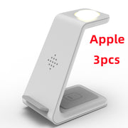 Station de Charge 3 en 1 Sans Fil Rapide