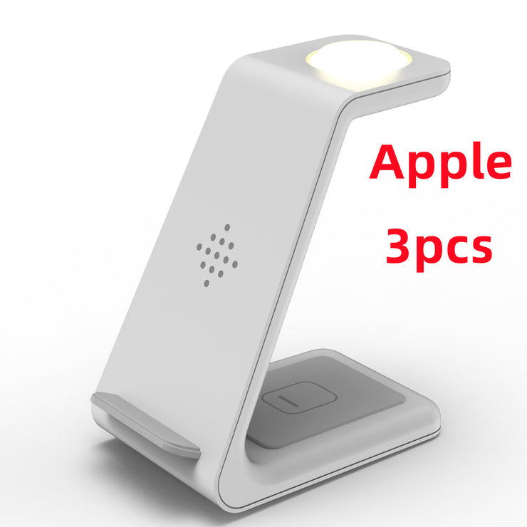 Station de Charge 3 en 1 Sans Fil Rapide