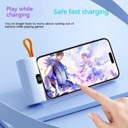 Power Bank Capsule Batterie Externe Compacte et Portable