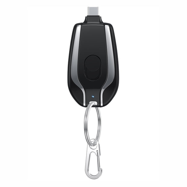 Mini Power Bank 1500mAh Porte-clés Type-C