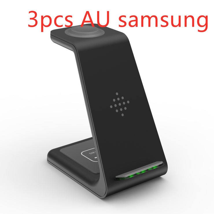 Station de Charge 3 en 1 Sans Fil Rapide