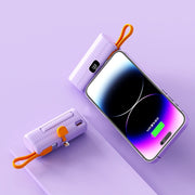 Power Bank Capsule Batterie Externe Compacte et Portable