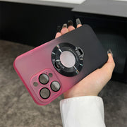 Coque Téléphone Magnétique Dégradé avec Support Intégré