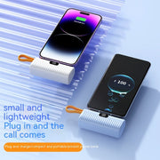 Power Bank Capsule Batterie Externe Compacte et Portable