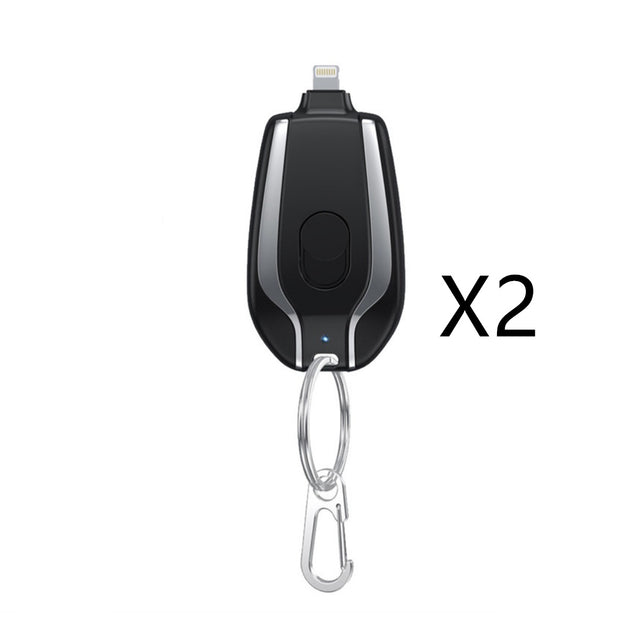 Mini Power Bank 1500mAh Porte-clés Type-C