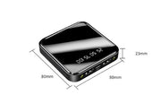 Mini Power Bank 20000mAh avec Écran Digital Miroir