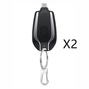 Mini Power Bank 1500mAh Porte-clés Type-C