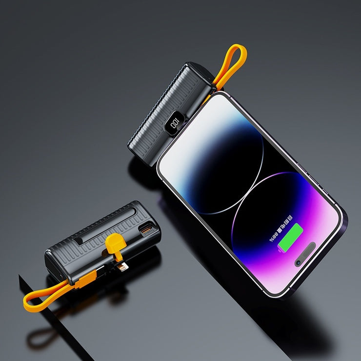 Power Bank Capsule Batterie Externe Compacte et Portable