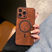 Coque téléphone magnétique cartoon Motif élan