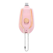 Mini Power Bank 1500mAh Porte-clés Type-C
