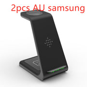 Station de Charge 3 en 1 Sans Fil Rapide