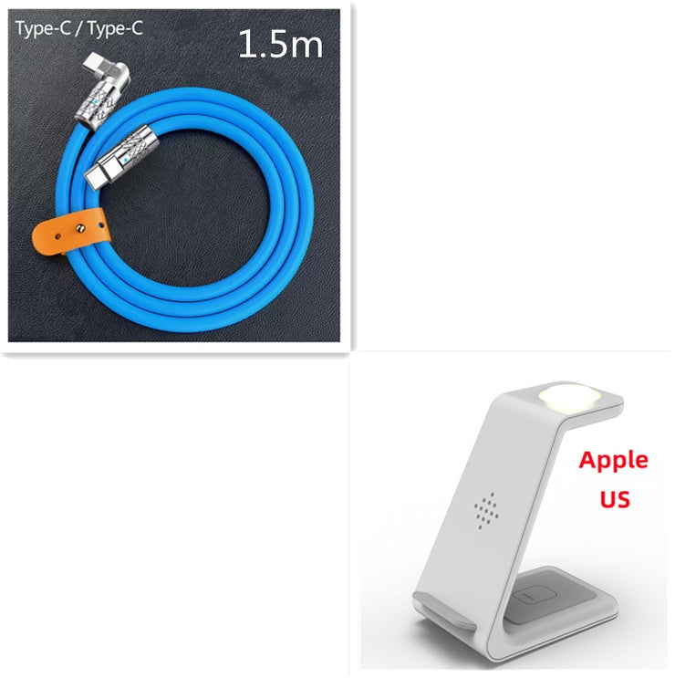 Station de Charge 3 en 1 Sans Fil Rapide