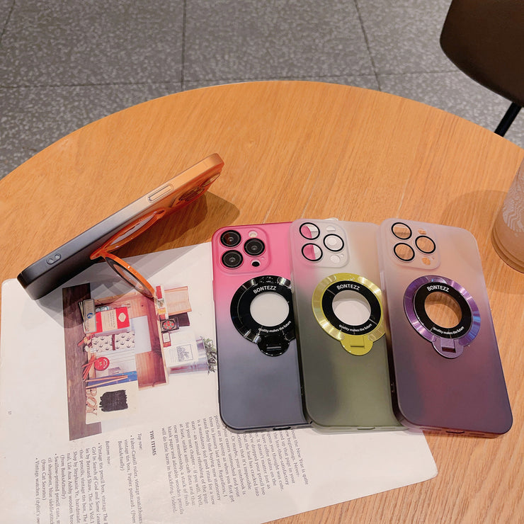 Coque Téléphone Magnétique Dégradé avec Support Intégré