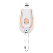 Mini Power Bank 1500mAh Porte-clés Type-C