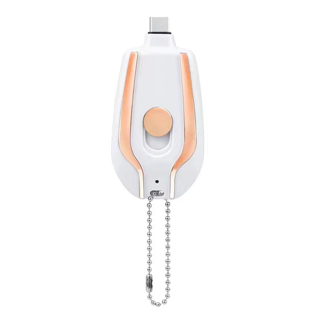 Mini Power Bank 1500mAh Porte-clés Type-C