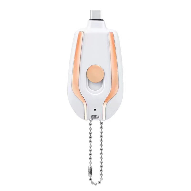 Mini Power Bank 1500mAh Porte-clés Type-C