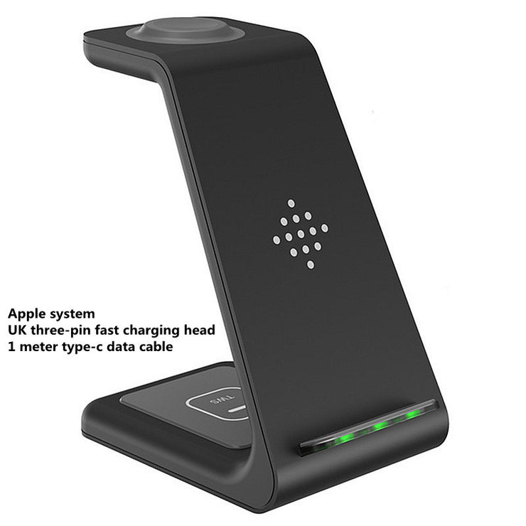 Station de Charge 3 en 1 Sans Fil Rapide
