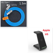 Station de Charge 3 en 1 Sans Fil Rapide