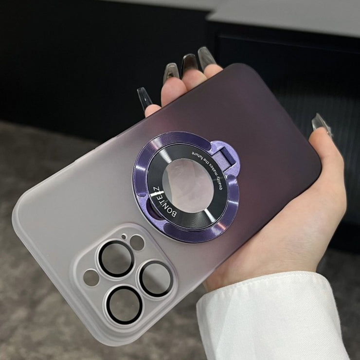 Coque Téléphone Magnétique Dégradé avec Support Intégré