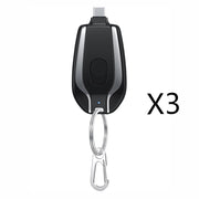 Mini Power Bank 1500mAh Porte-clés Type-C